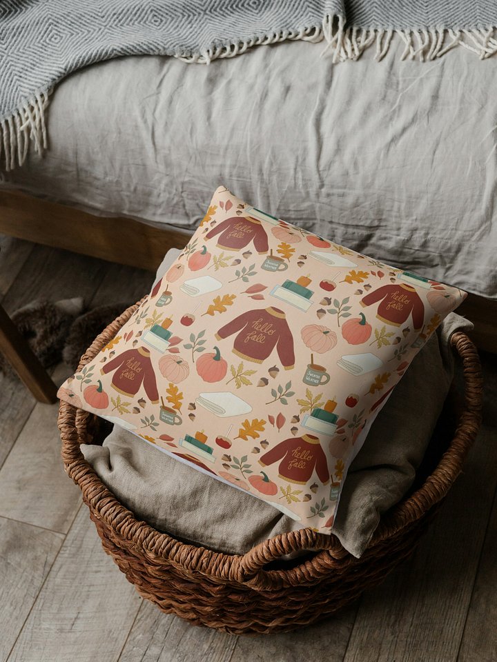 Cozy Fall Pattern Pillow product image (1)