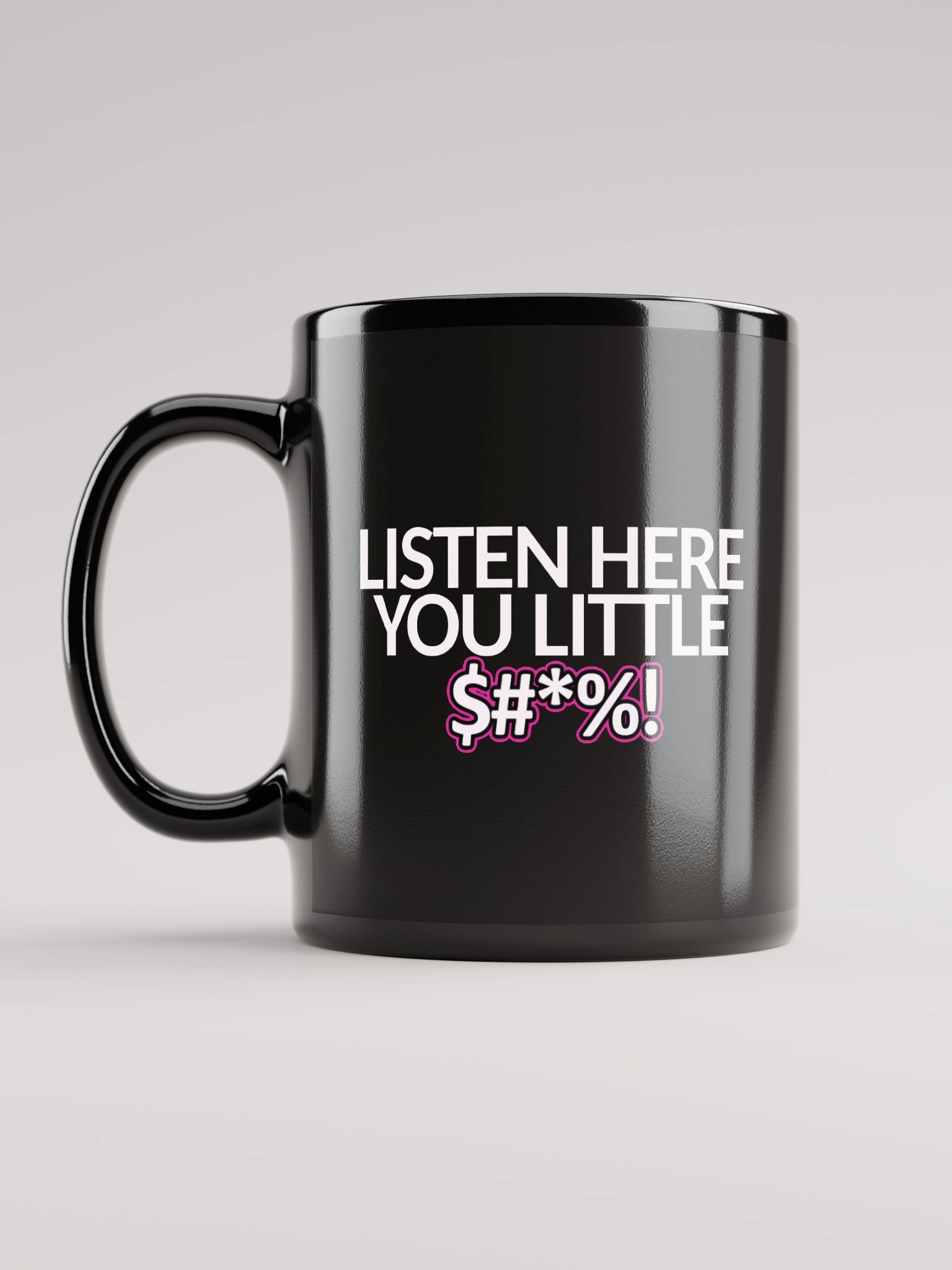 LITTLE BLACK MUG (PINK) product image (6)