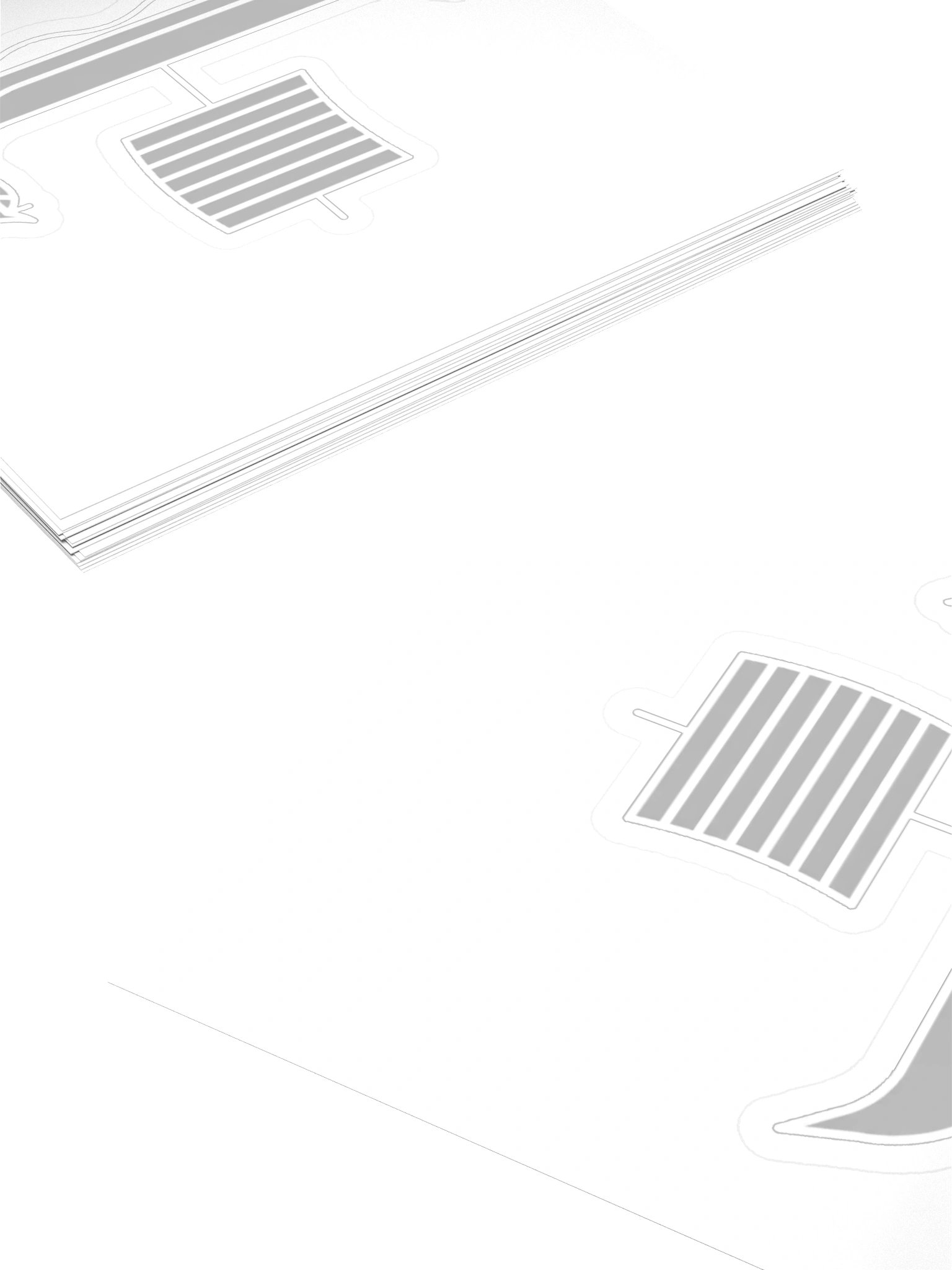 Minimal Longship Sticker product image (13)