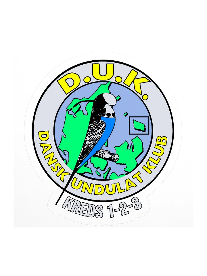 Dansk Undulat Klub - Sticker product image (1)
