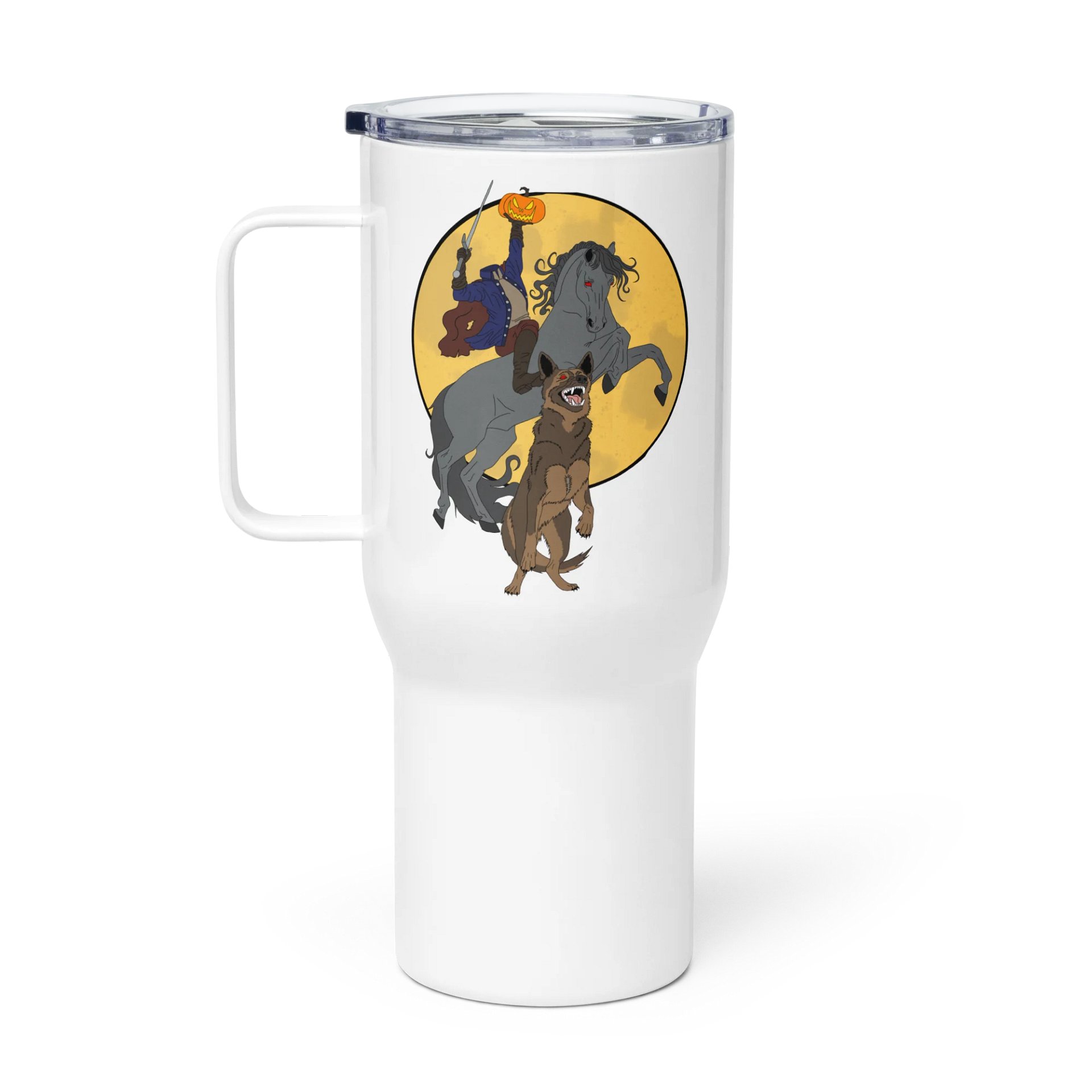 The Horseman Brought Backup Stainless Travel Mug product image (1)
