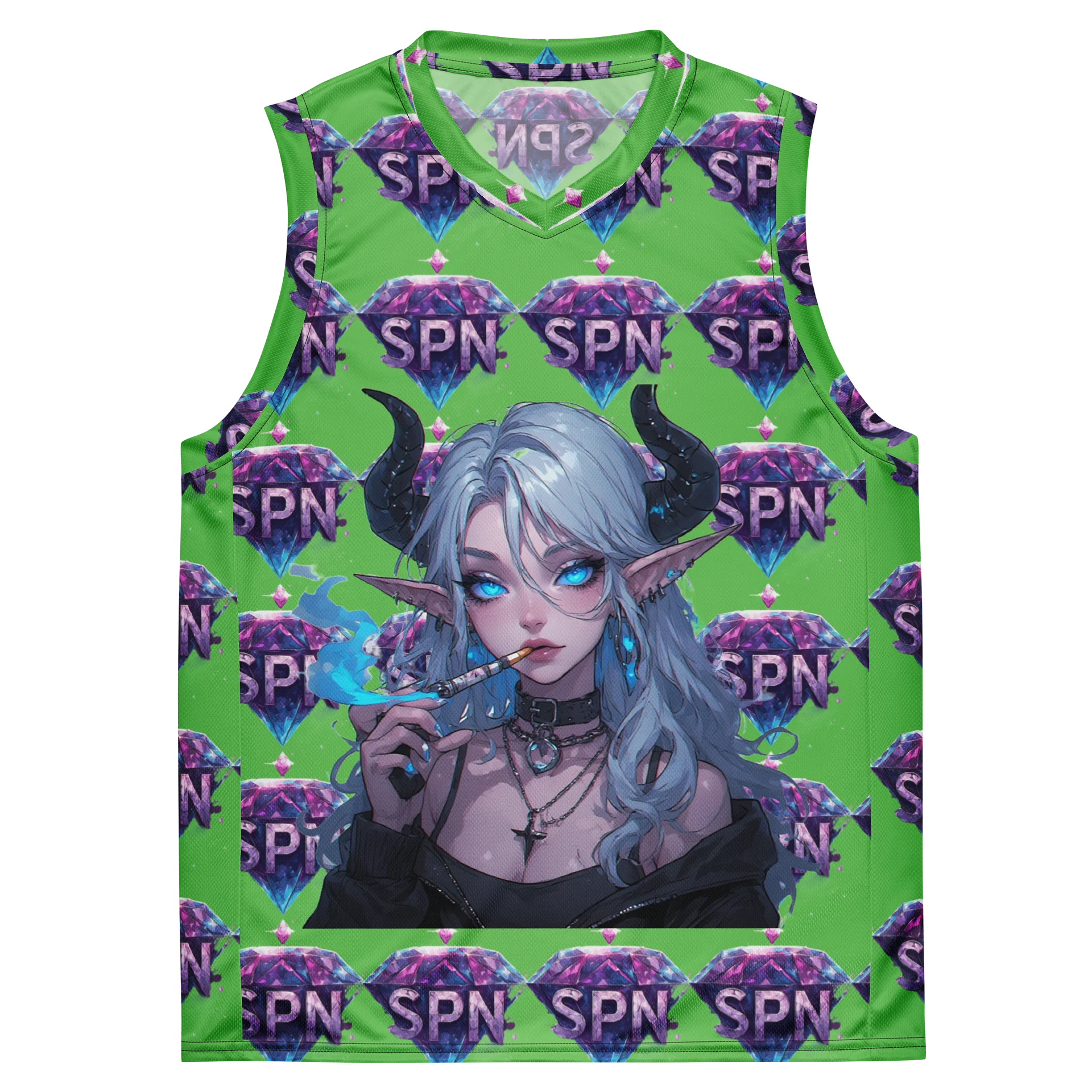 SPN Jewel Unisex Basketball Jersey product image (2)