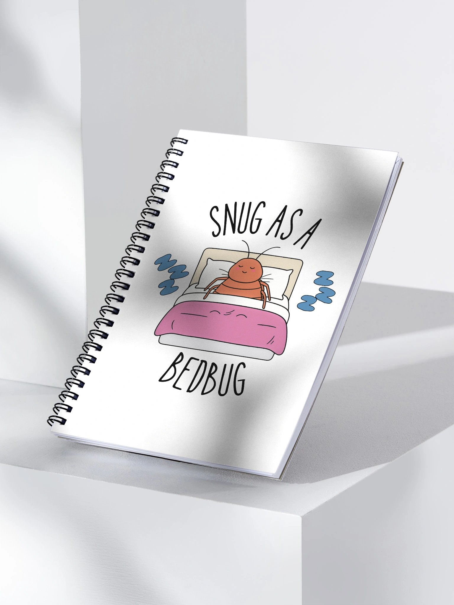 Bedbug Spiral Notebook product image (1)