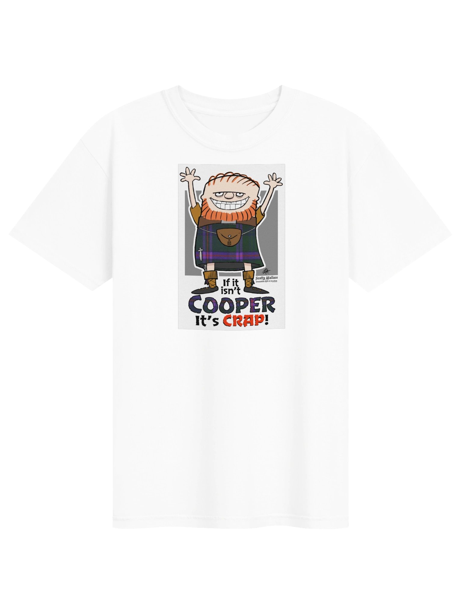 Cooper Clan Tartan - Funny Scottish Humor Scotty Wallace product image (235)