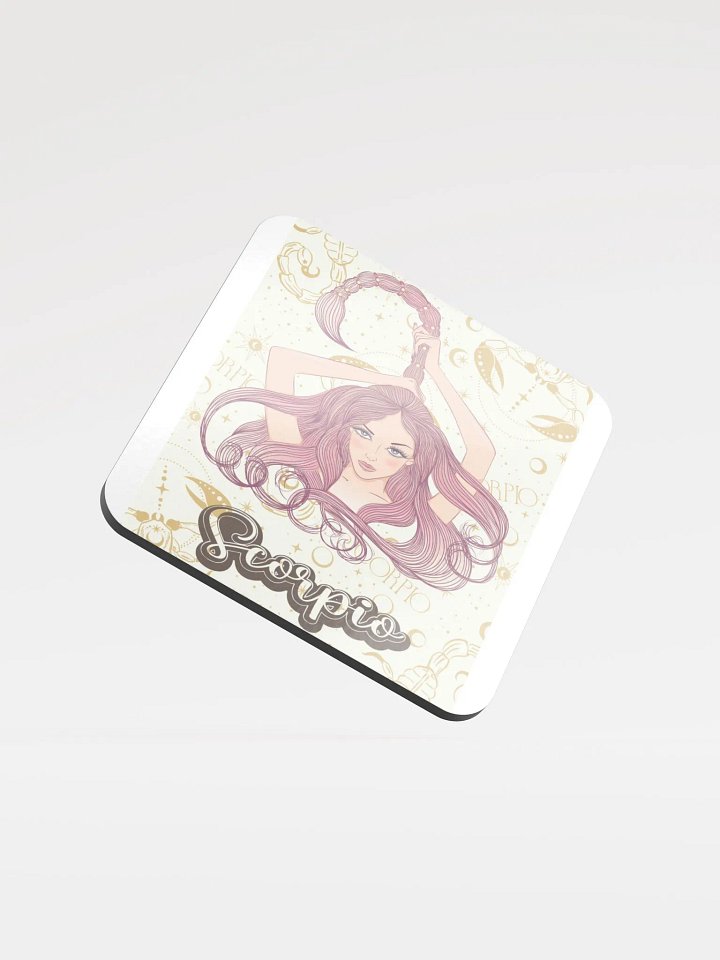 Scorpio Cork Coaster product image (1)