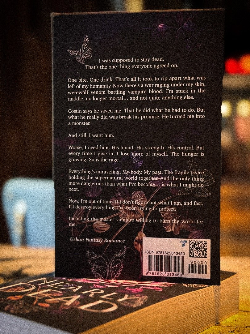 SIGNED: Nearly Dead (Merely Mortal #4) Paperback product image (2)