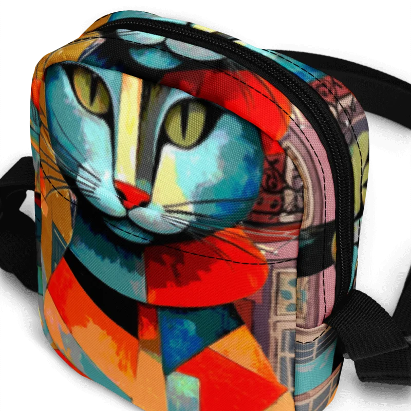 Whimsical Cats in Hats Crossbody Bag product image (3)