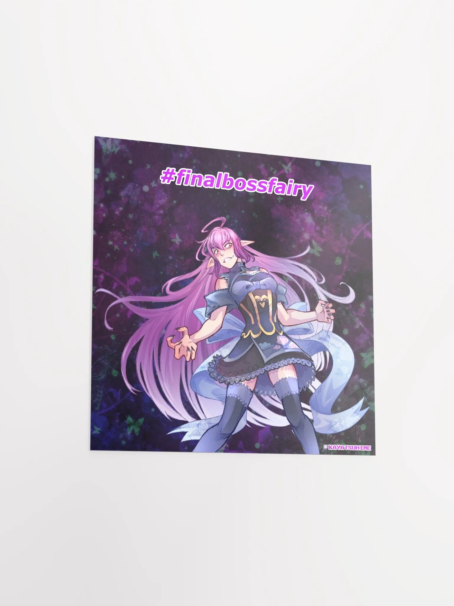 #finalbossfairy Square Poster product image (3)