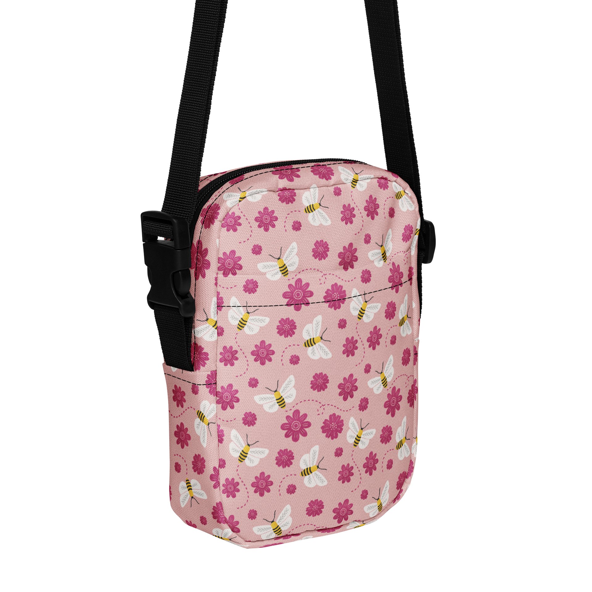 Little Pink Bees Crossbody Bag product image (1)