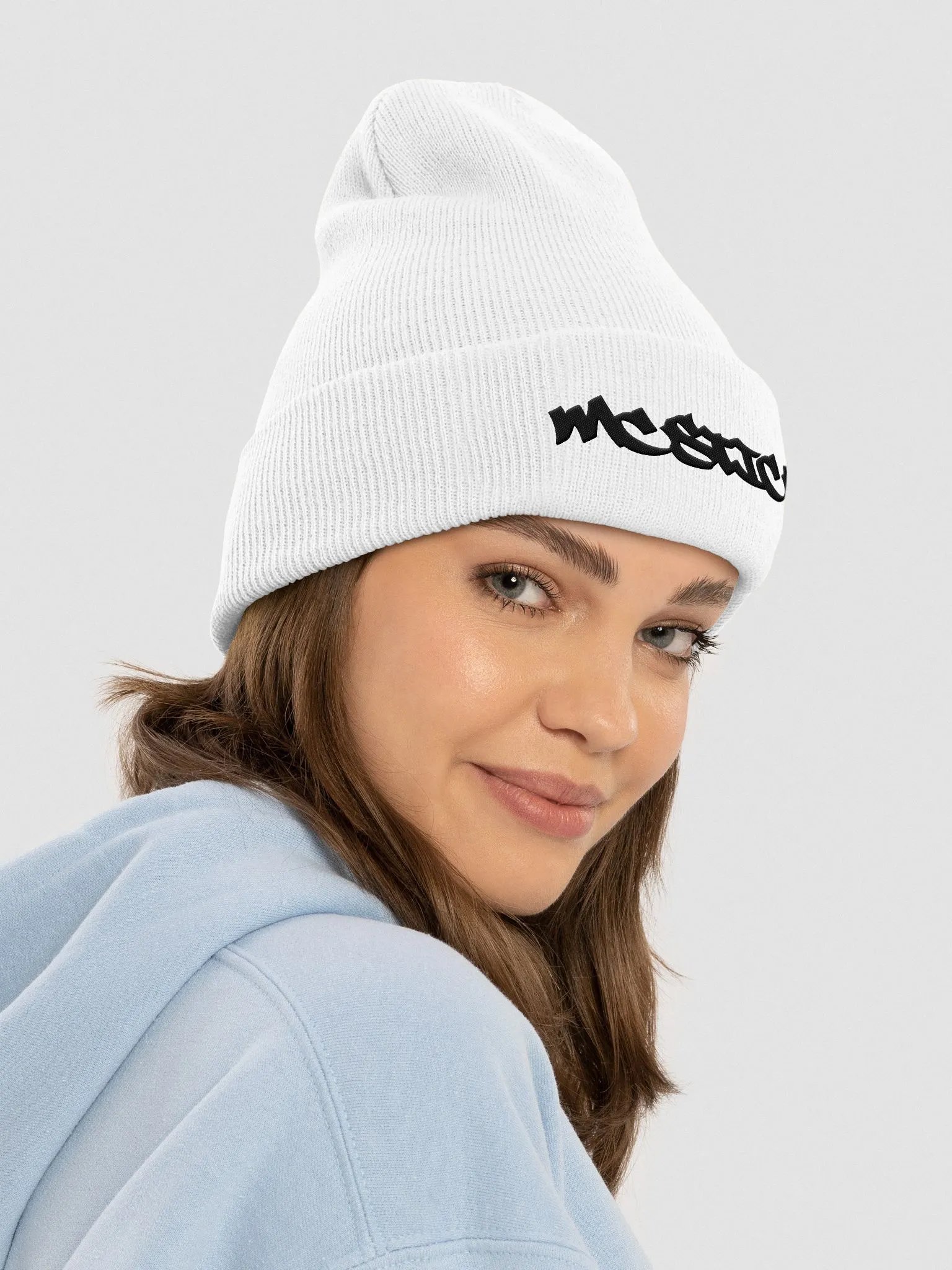 McStick White Beanie product image (4)