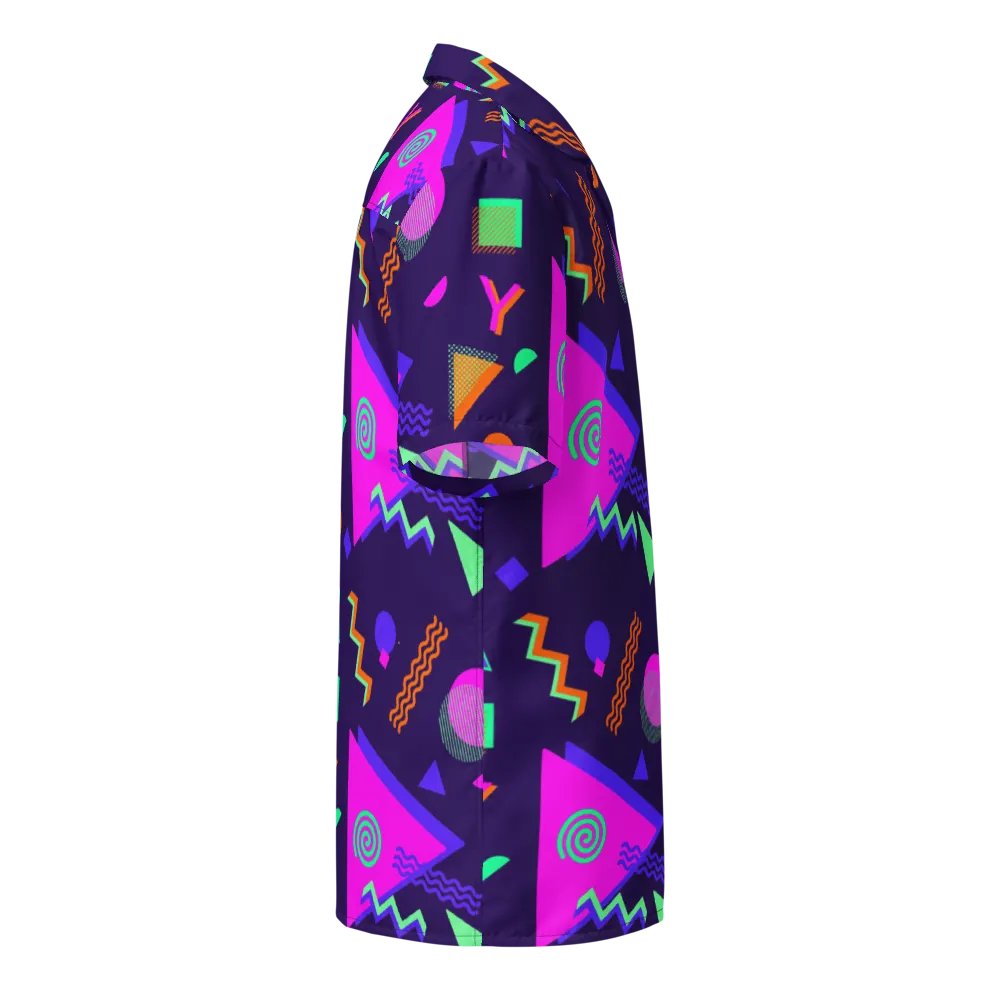 Arcade Dreams Short Sleeve Hawaiian Button up product image (5)