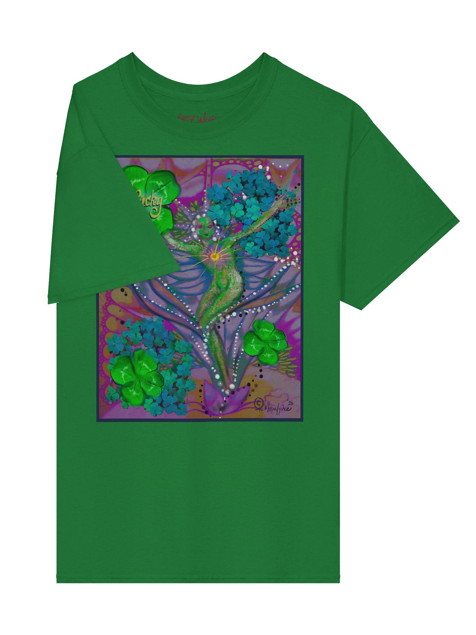 ArtyWear Tee of the Month - Mar '26 'Lucky Sprite' product image (7)