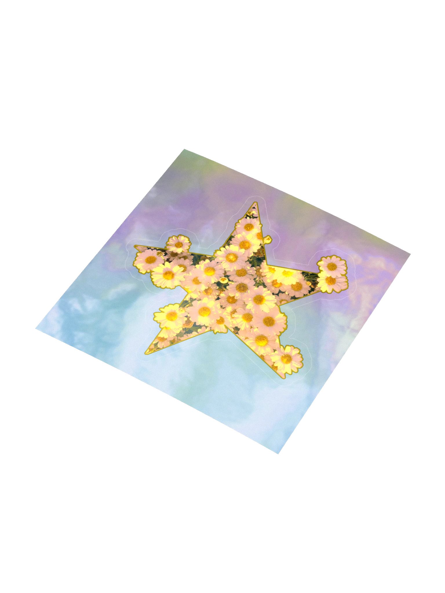Floral Star (Sticker) product image (5)