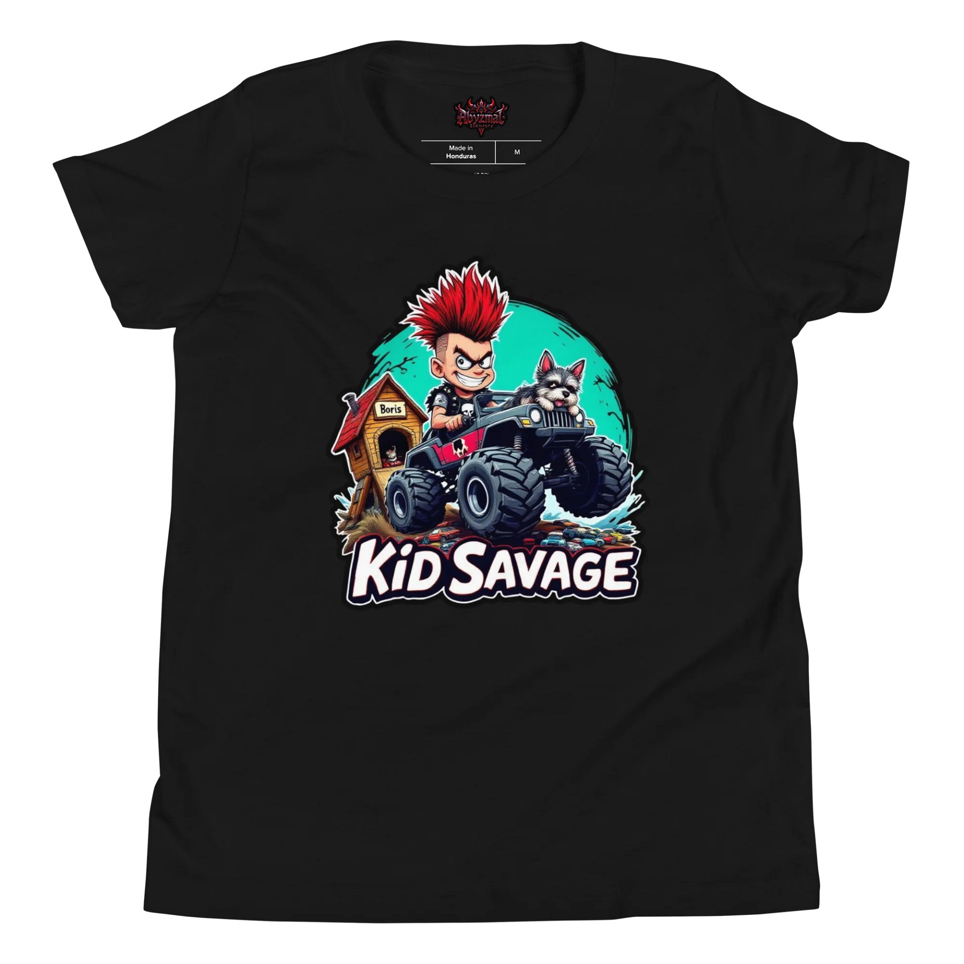 Kid Savage Monster Truckin T Shirt product image (3)