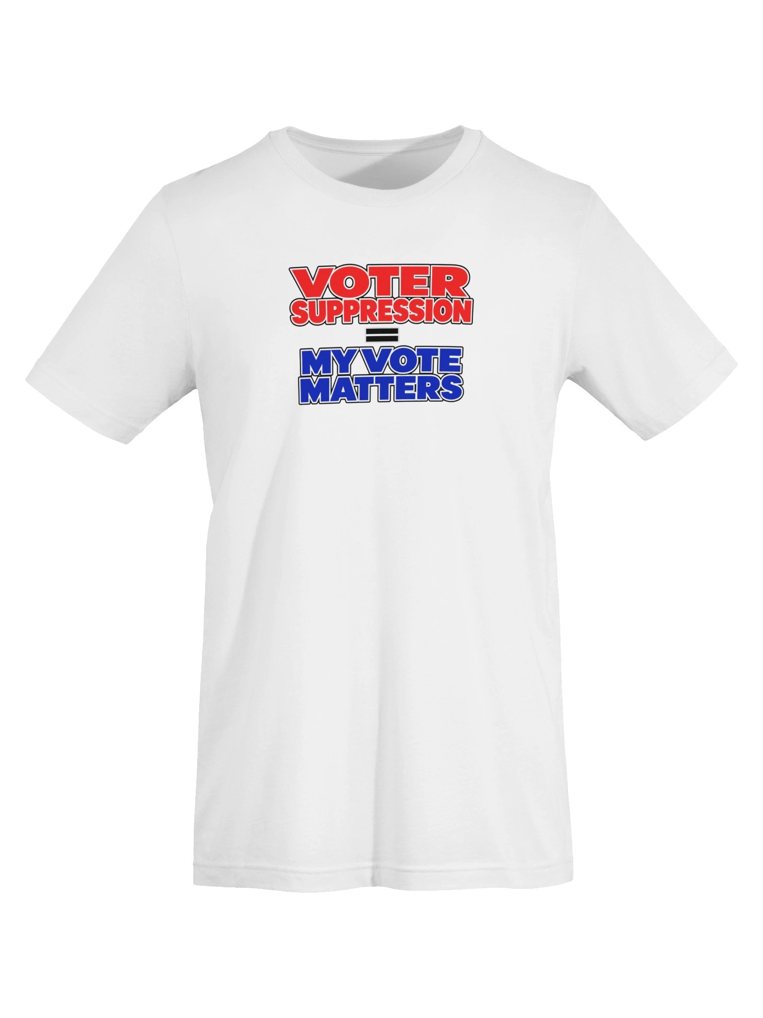 Voter Suppression Tee - White product image (5)