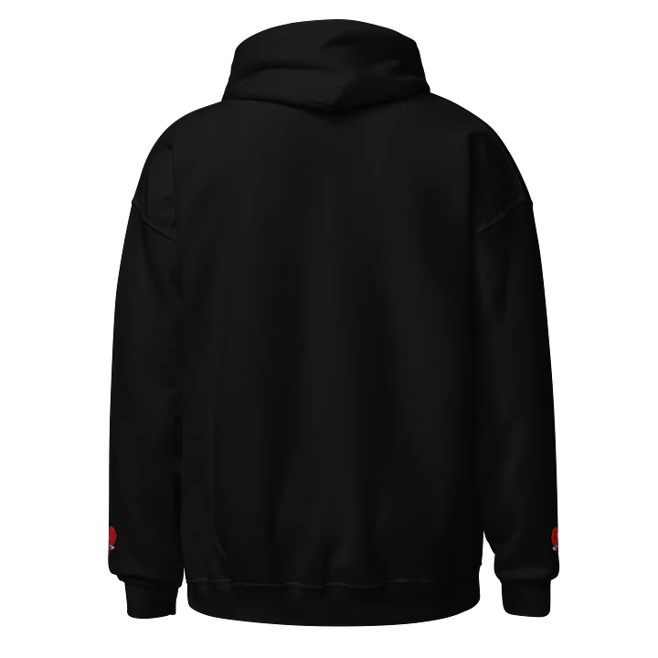 Embroidered Heart Sleeve Hoodie product image (2)