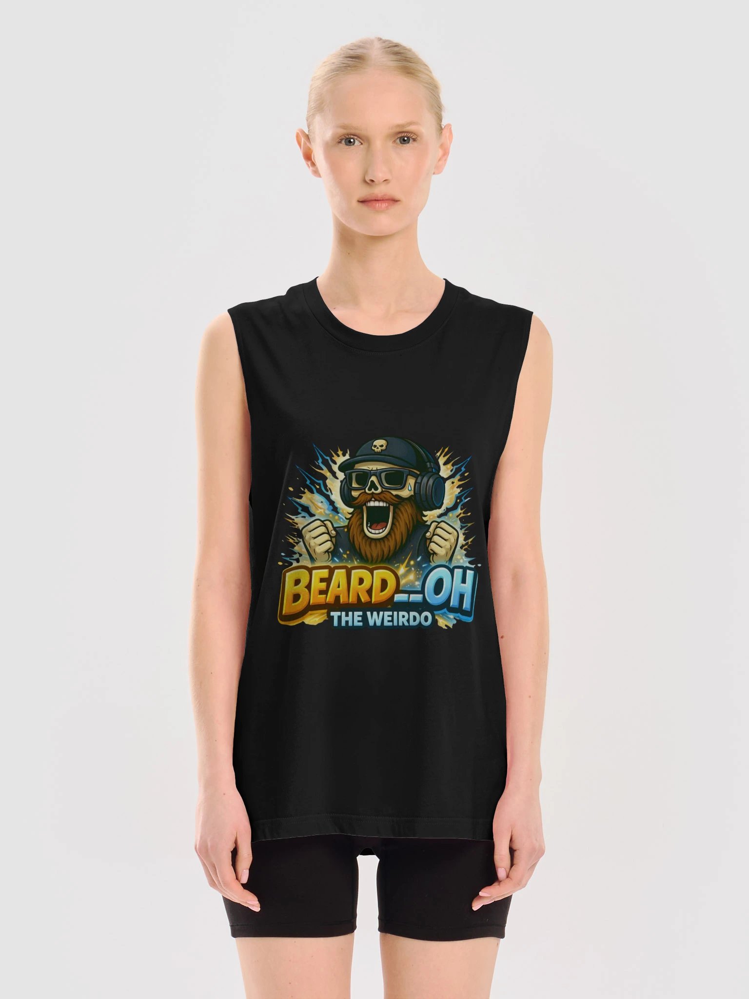Beard__Oh The Weirdo Muscle Tank product image (3)