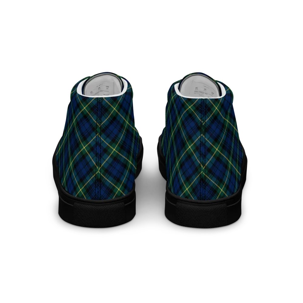 Gordon Tartan Men's High Top Shoes product image (6)