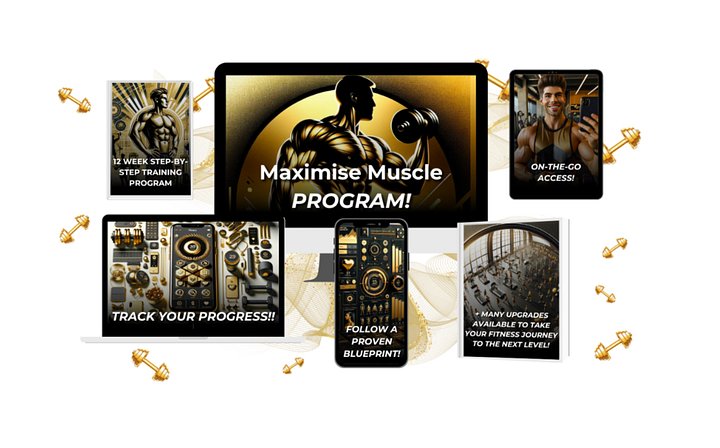 Maximize Muscle Program! 12-Week Meal Plan Included product image (1)