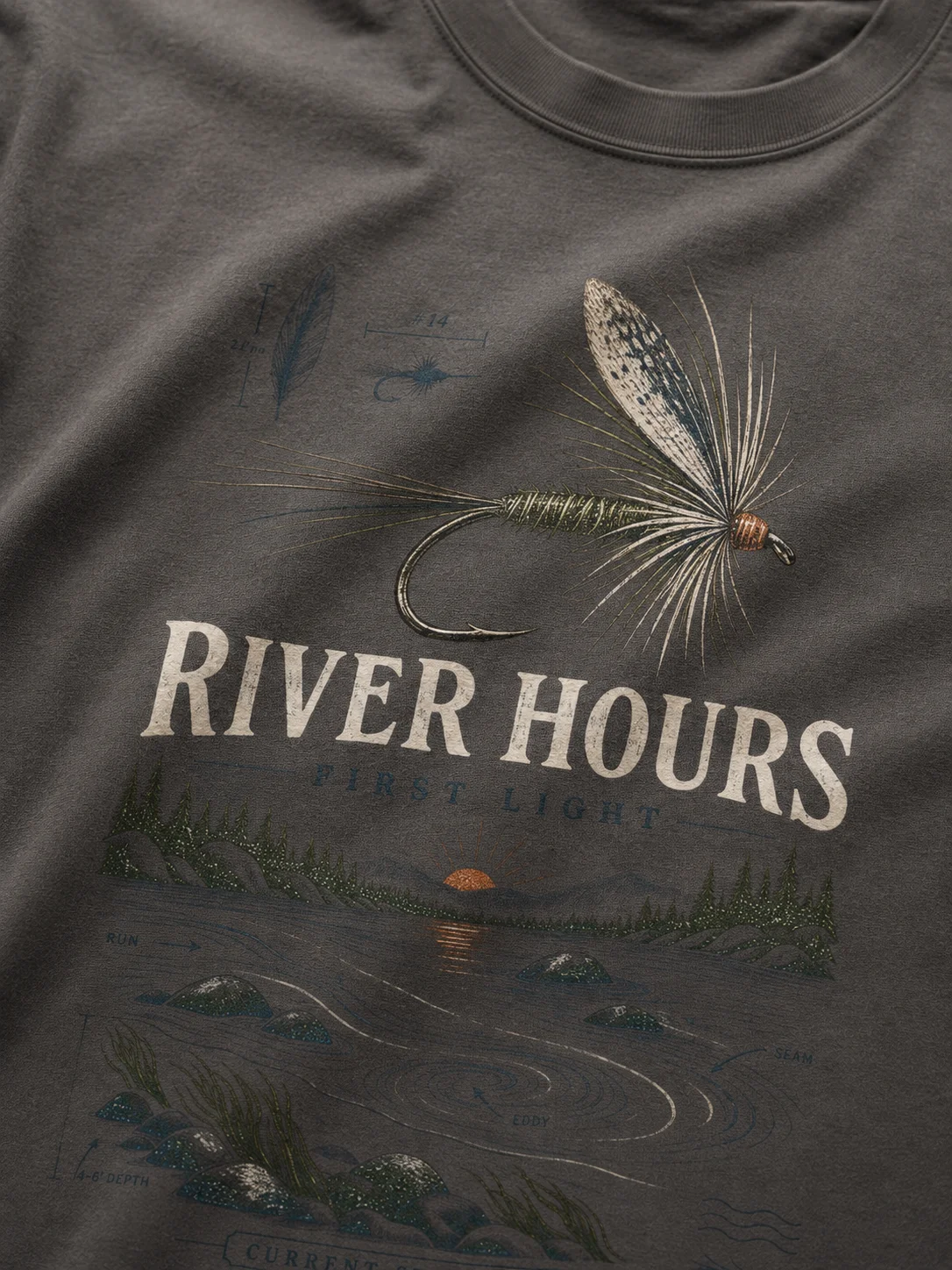 River Hours — Heavyweight Tee product image (5)