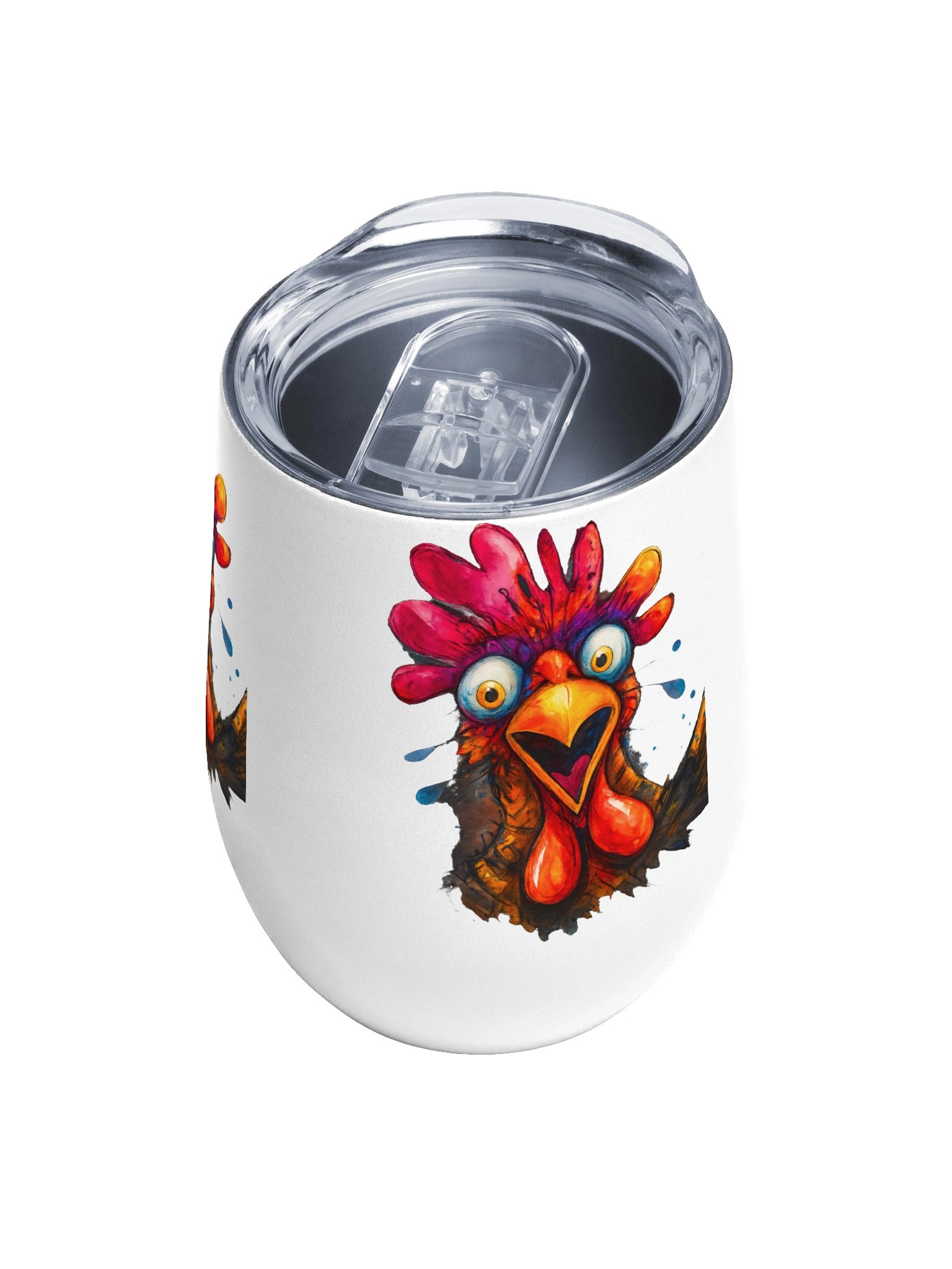Cheery Chicken Wine Tumbler product image (4)