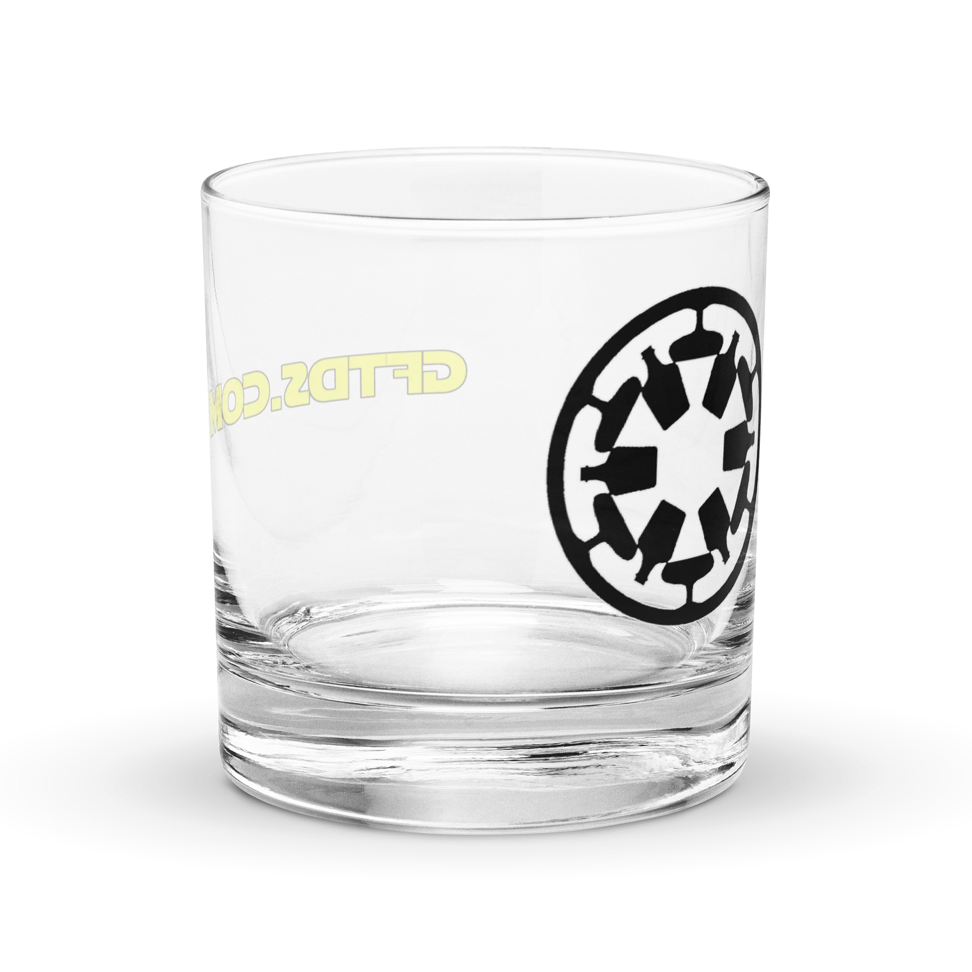 GFtDS Rocks Glass (Black Logo) product image (1)
