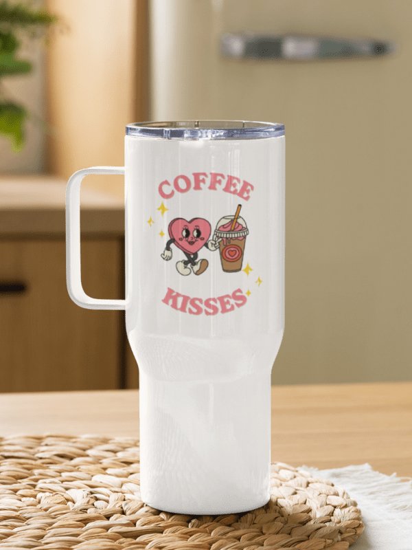 Coffee & Kisses Travel Mug product image (2)