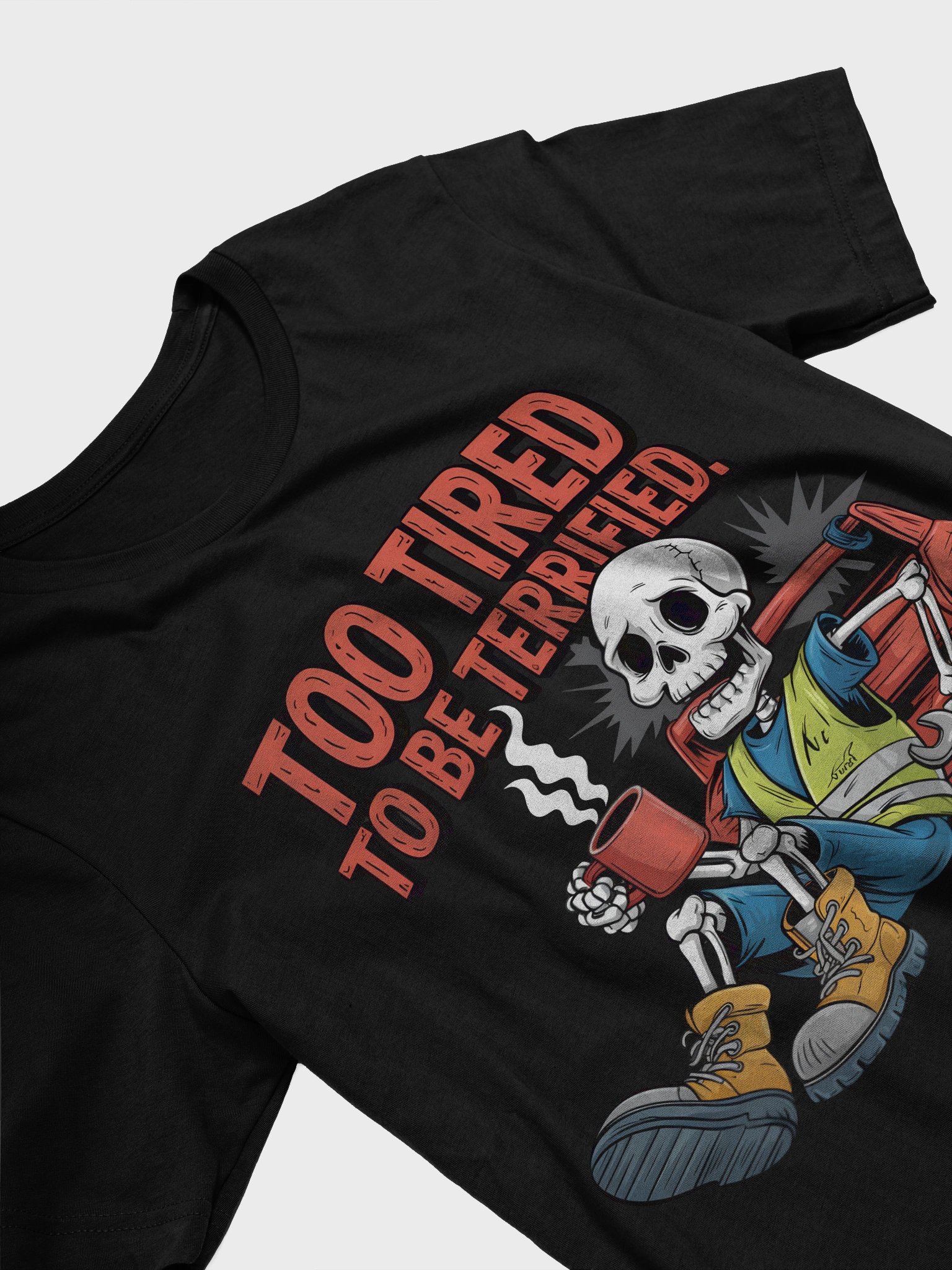 Chill Skeleton Workman Tee product image (3)