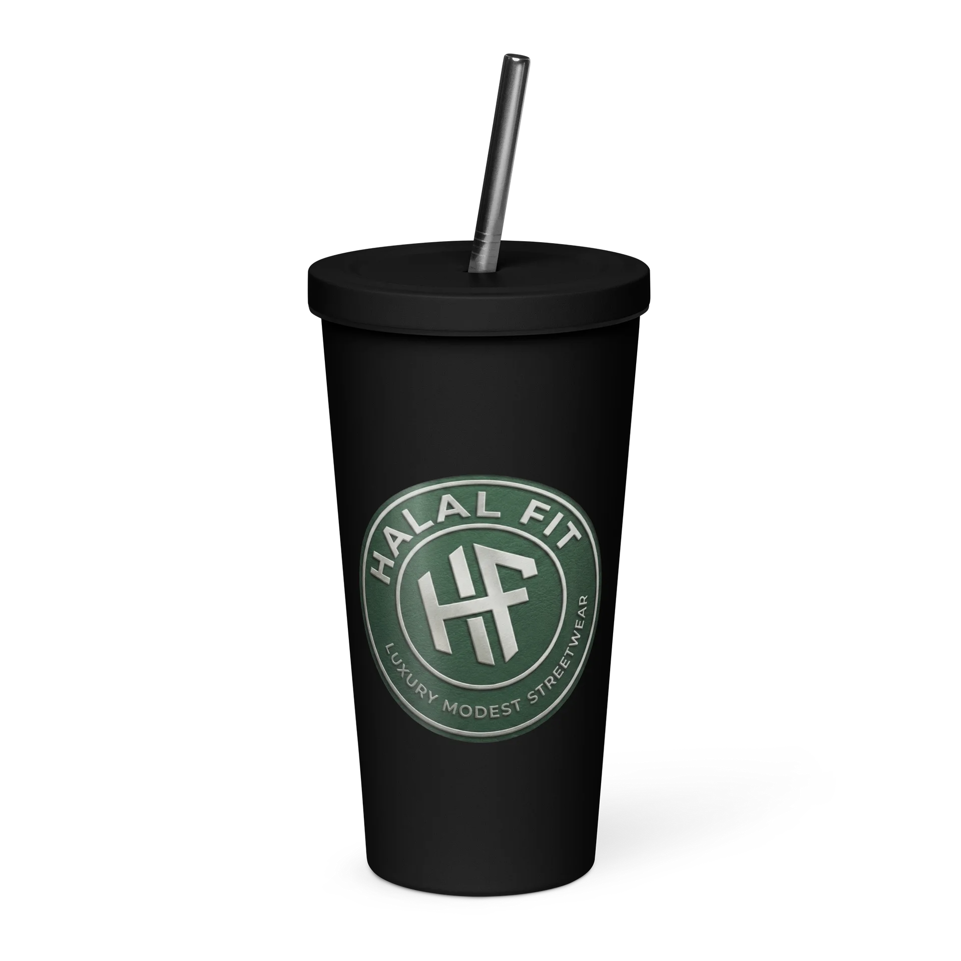 Halal Fit - Black Tumbler with Straw product image (4)