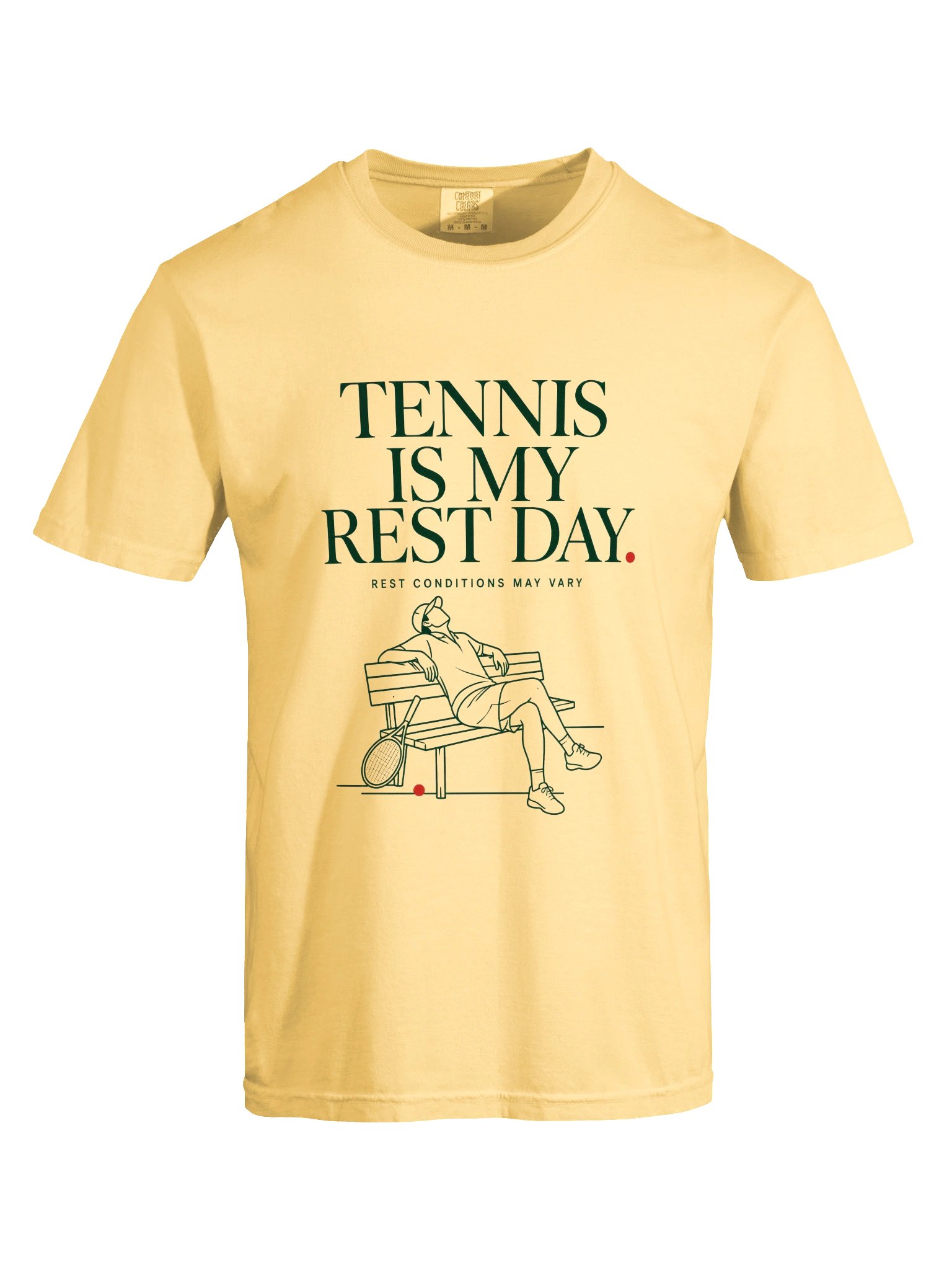 Tennis Is My Rest Day Tee product image (5)