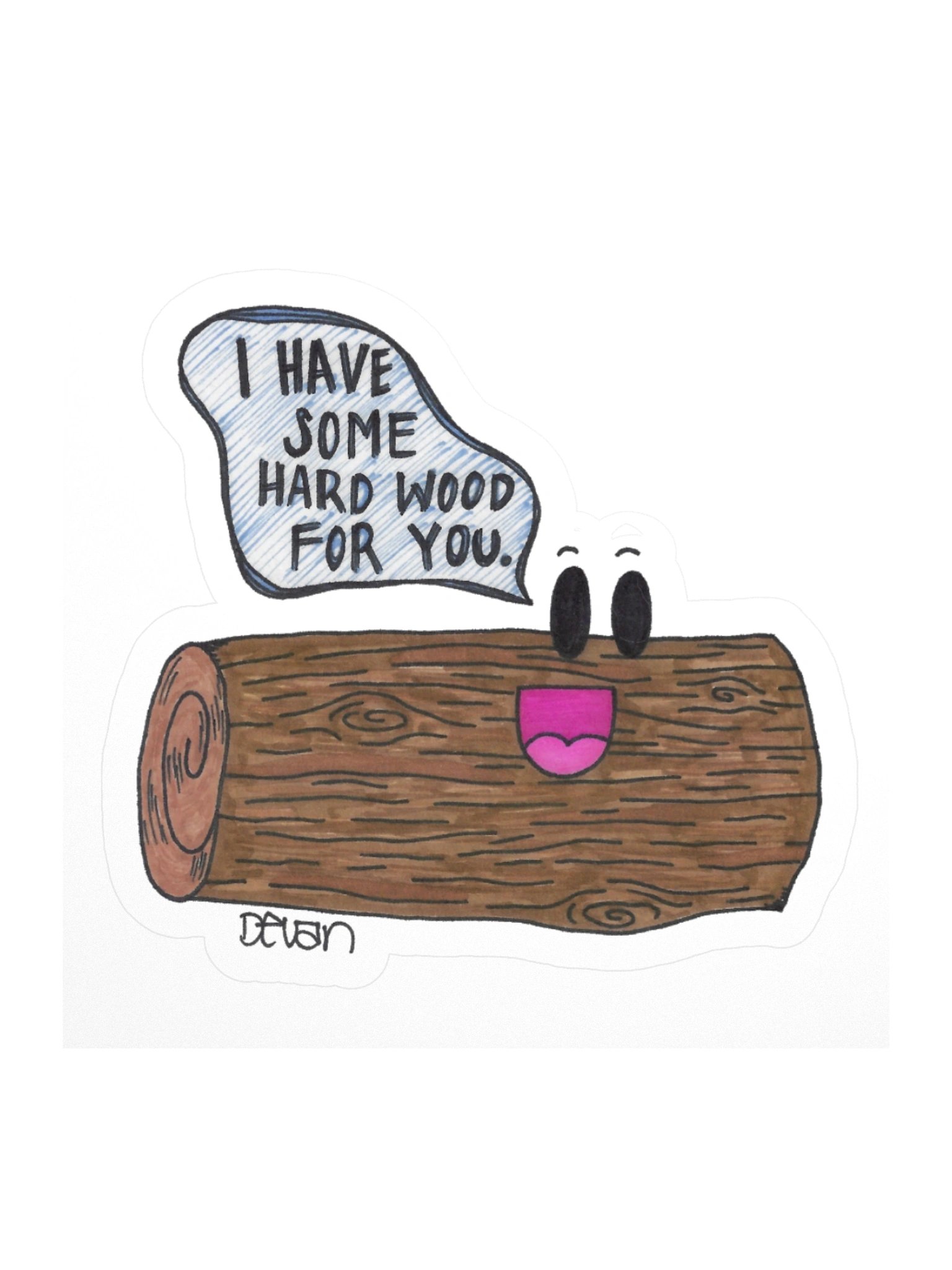 Hard Wood Sticker product image (1)