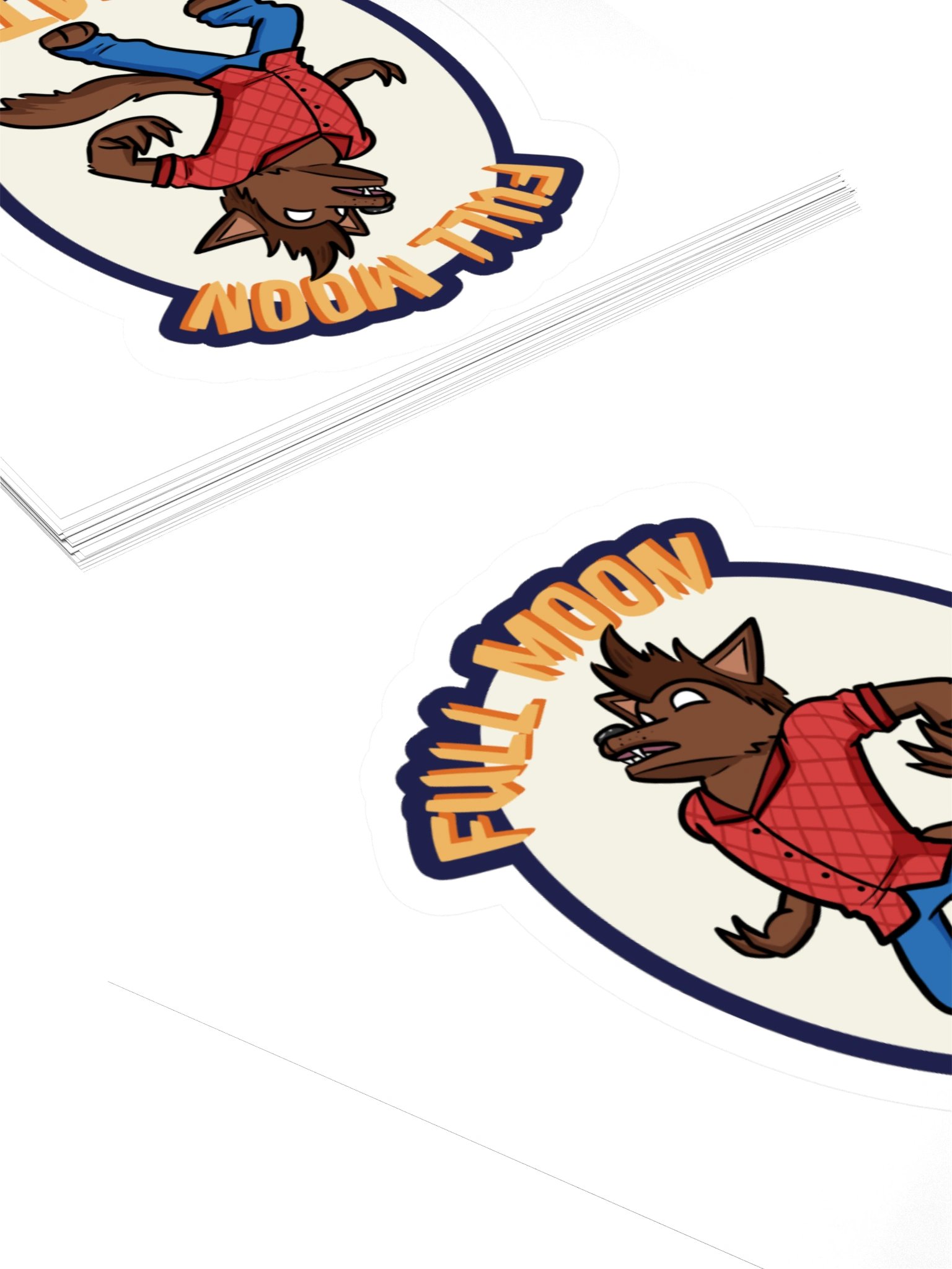 Full Moon Lunatic Sticker product image (11)