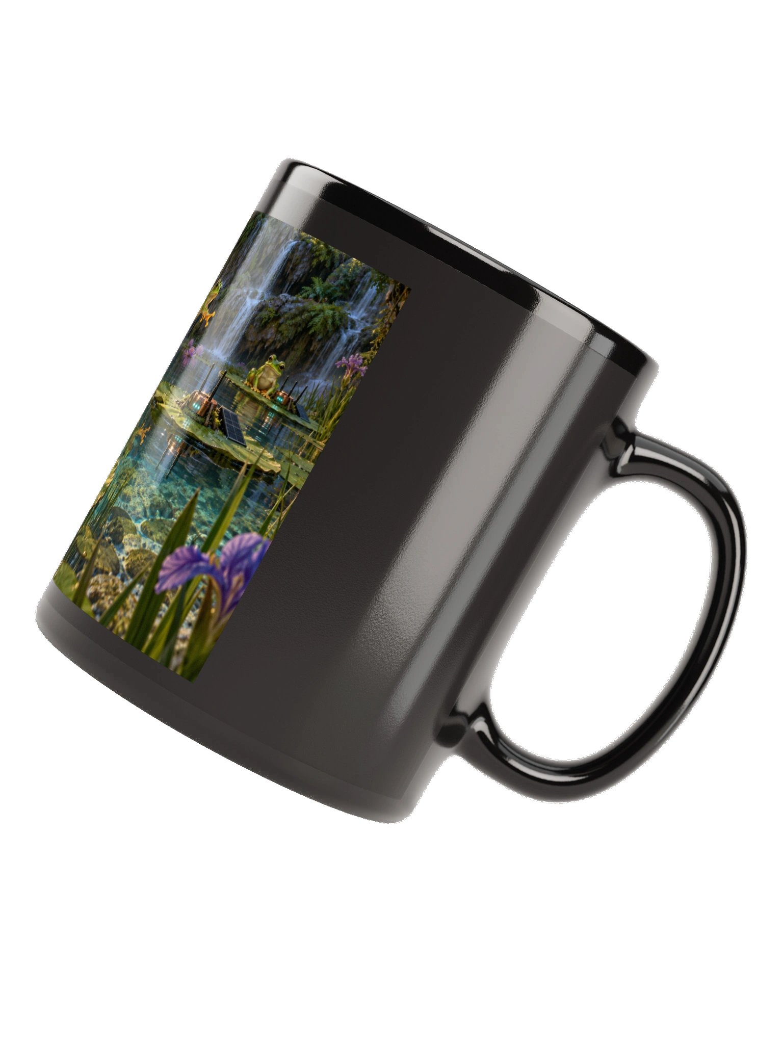 Packet Pond Black Mug product image (6)