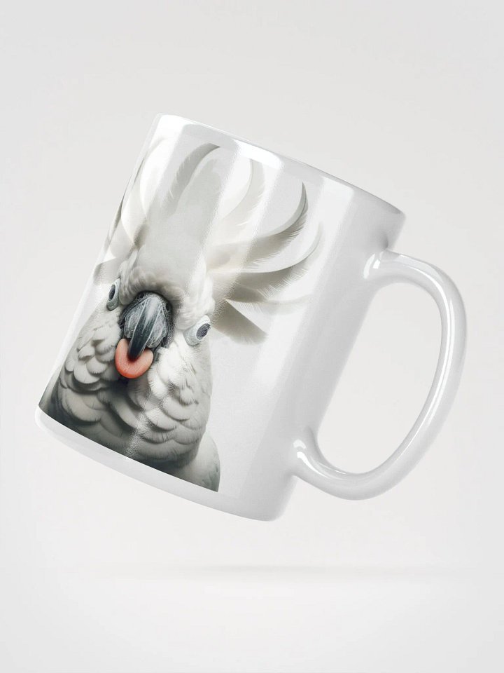 Rude Cockatoo #Humorous Mug - White product image (2)