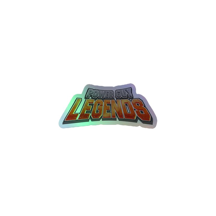 Power Guy Legends Holographic Sticker product image (1)