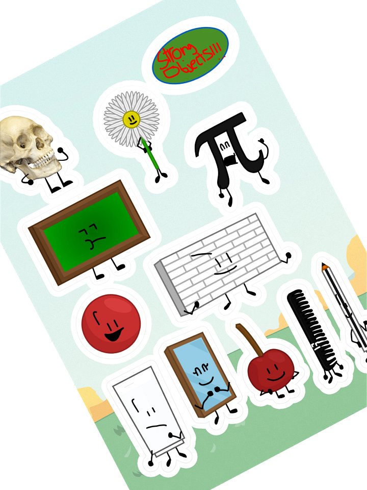 [STRONG OBJECTS] | Sticker Sheet product image (1)