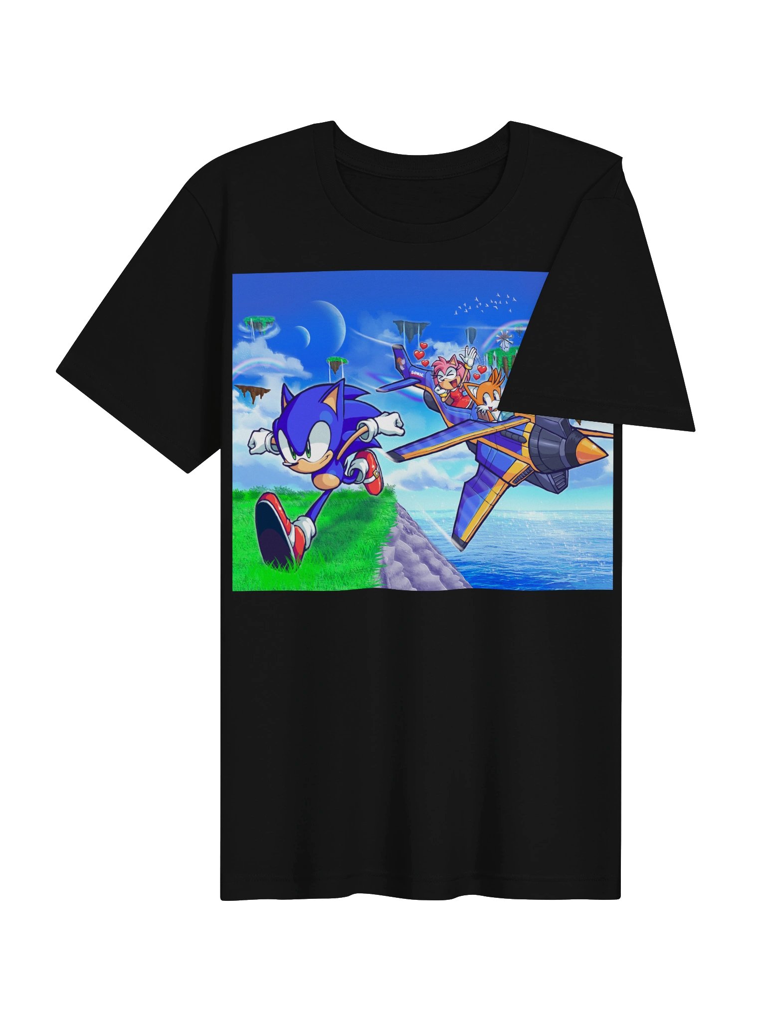 "Happy Birthday, SONIC!" Canvas Tee product image (4)