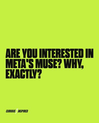 Muse shot to the top of the App Store fast, and Meta is pushing hard to keep that momentum. One tech columnist noticed an Ins...