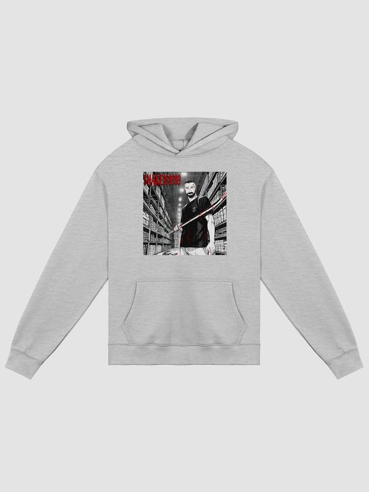 SHAKE19899 Stylized Red Font Oversized Hoodie product image (1)