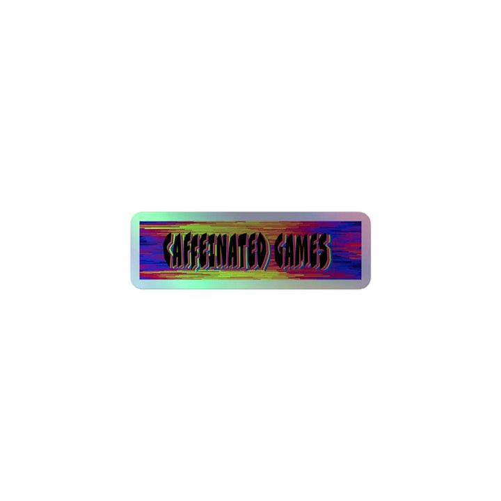 Caffeinated Games Sticker product image (1)