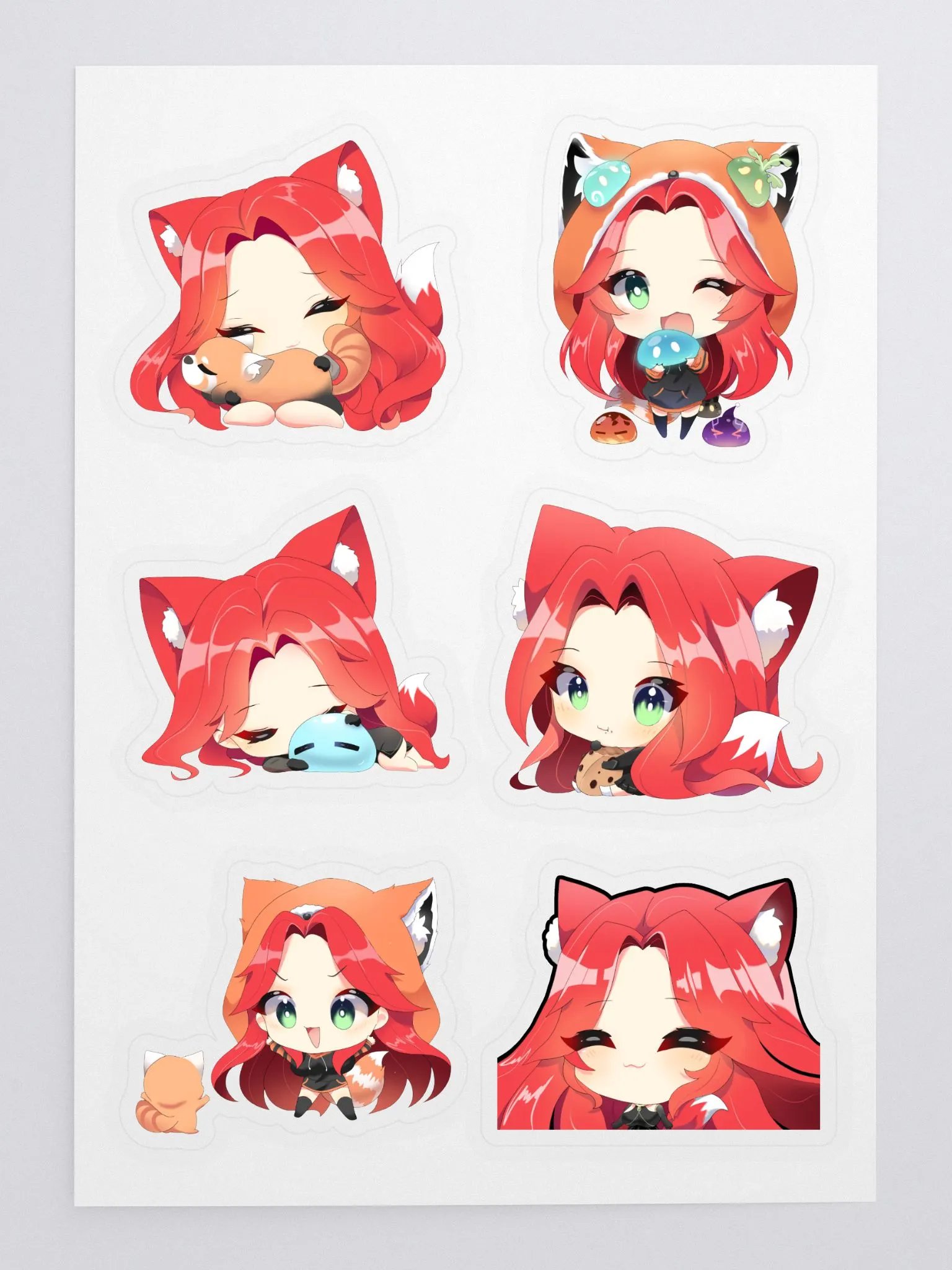Fox Pandora Sticker Sheet product image (3)