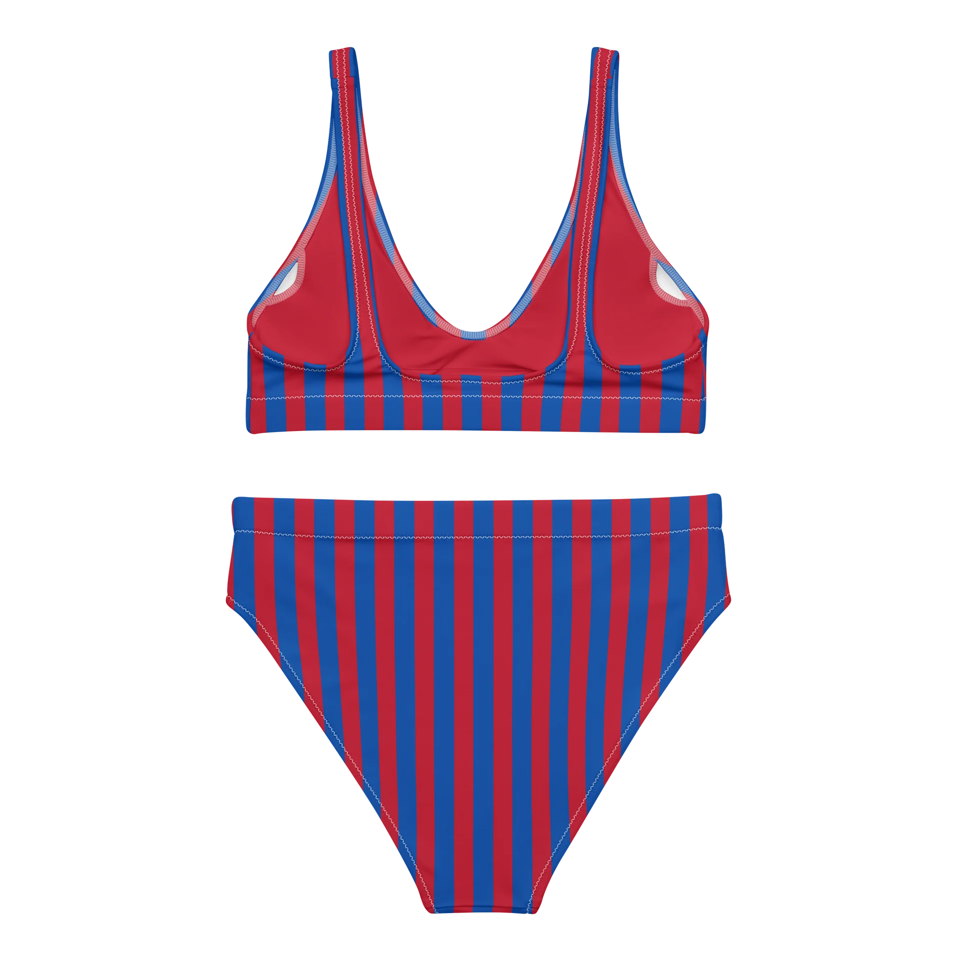 LowkeyFire Pomni Stripe High-Waisted Bikini product image (2)
