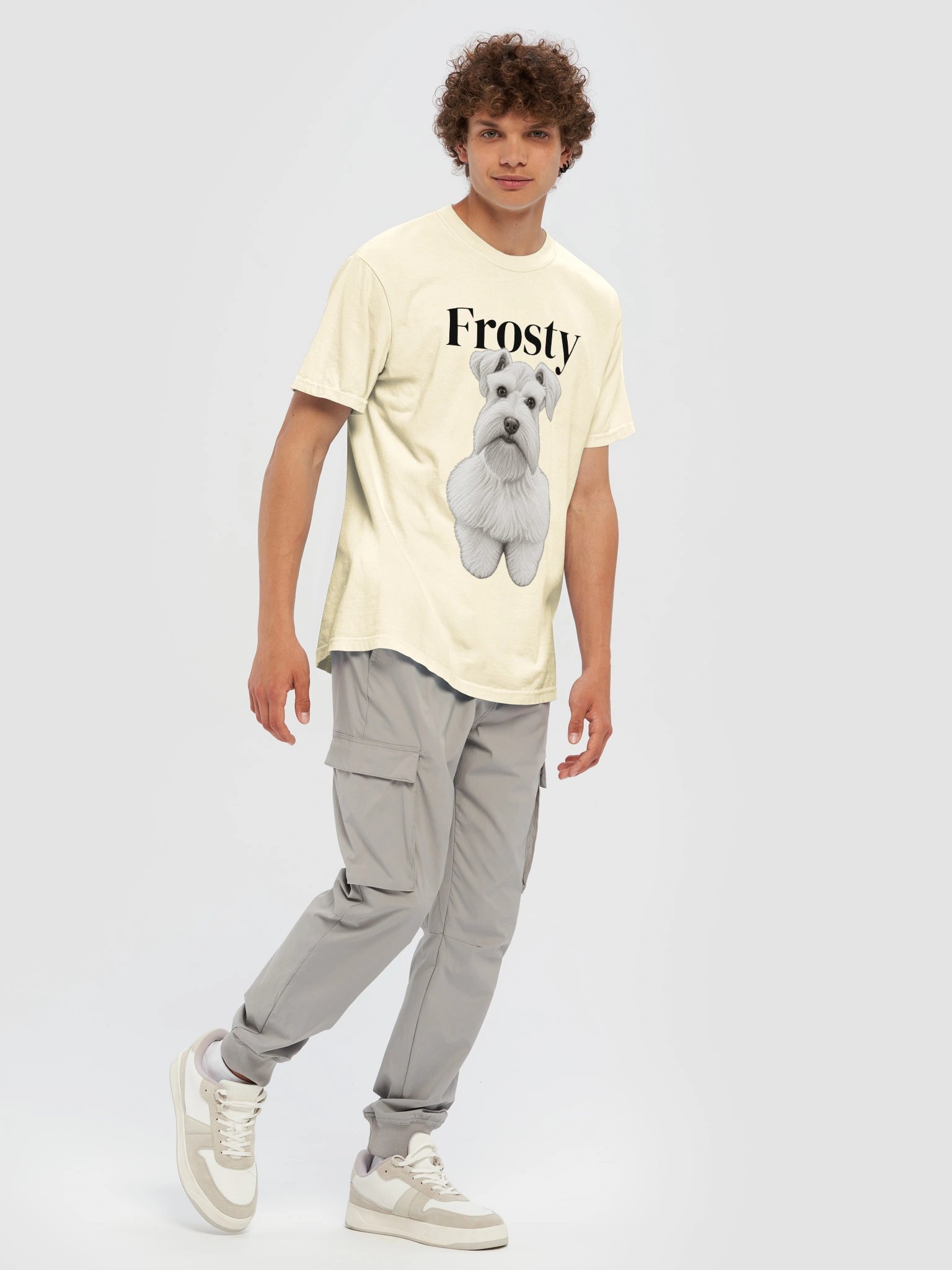 Custom Pet Portrait & Name Tshirt product image (8)