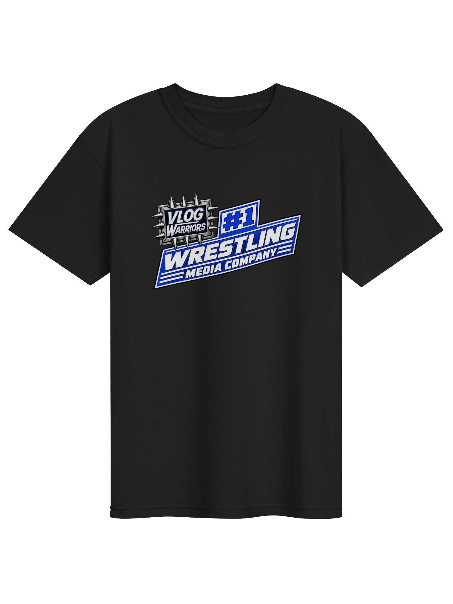 #1 Wrestling Media Company w/ Logo (Vlog Warriors) - T-Shirt product image (1)