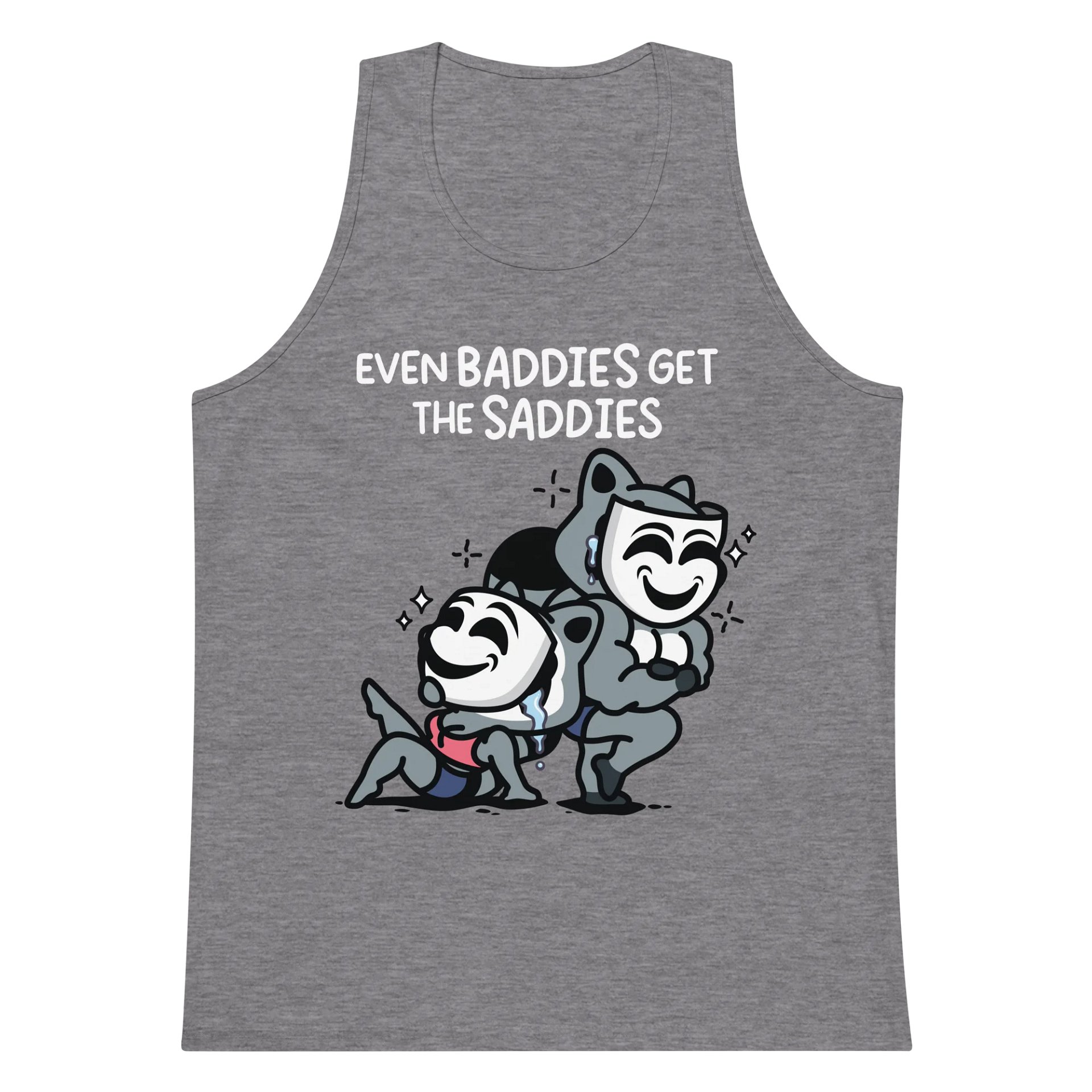 Baddies Get Saddies Men's Tank Top product image (5)