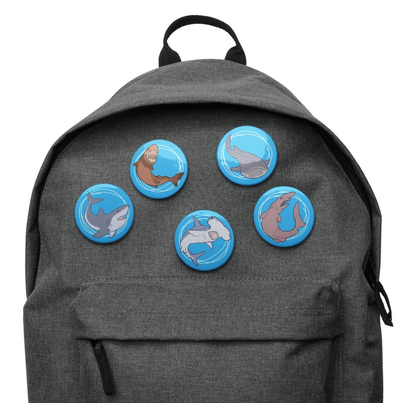 Shark Pins - set 1 product image (3)