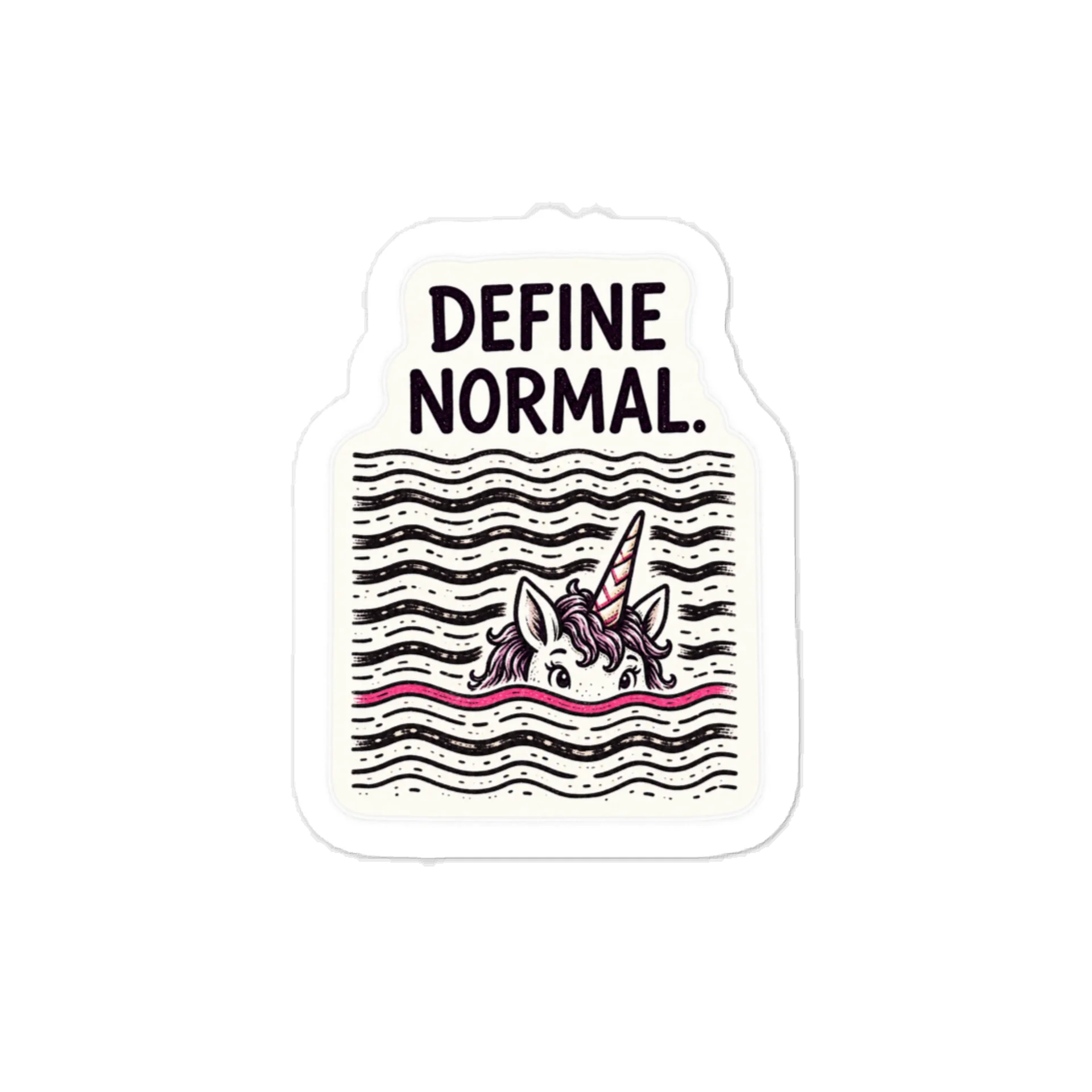 Define Normal, geophysically Sticker product image (1)