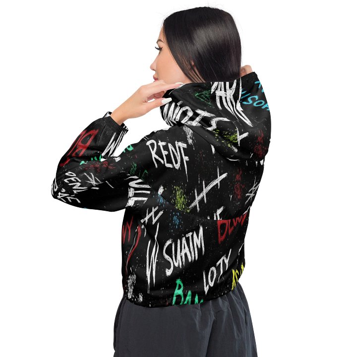 PSYCHO – Mental Static Series - Women’s Windbreaker product image (1)