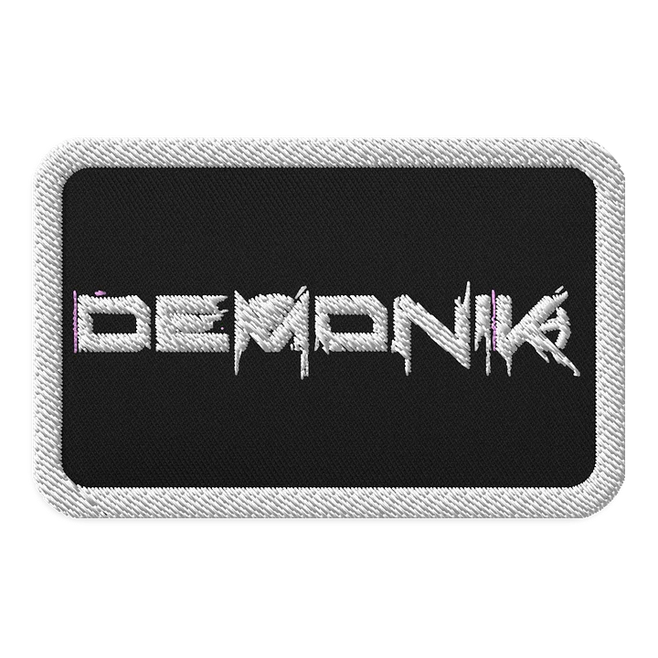 Demonik Embroidered Patch product image (1)