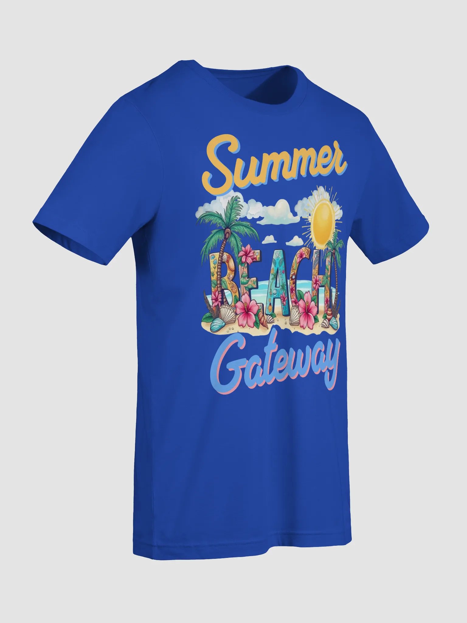 Summer Gateway Beach Tropical Graphic Tee product image (3)